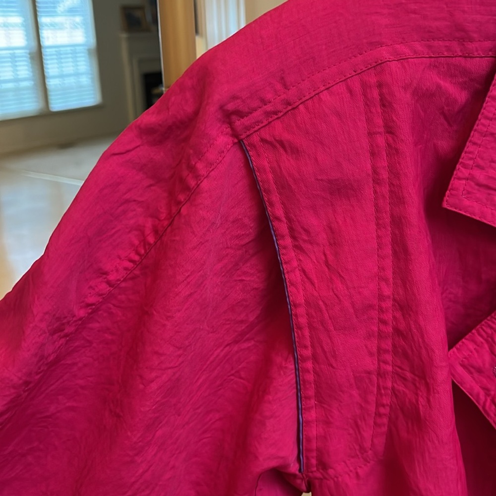 British Mist vintage trench coat size 7/8 - Picture 7 of 16